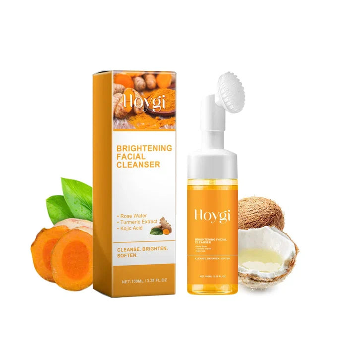 TURMERIC FACIAL CLEANSER FOR ACNE SCARS & MARKS - DEEP CLEANSING & BRIGHTENING