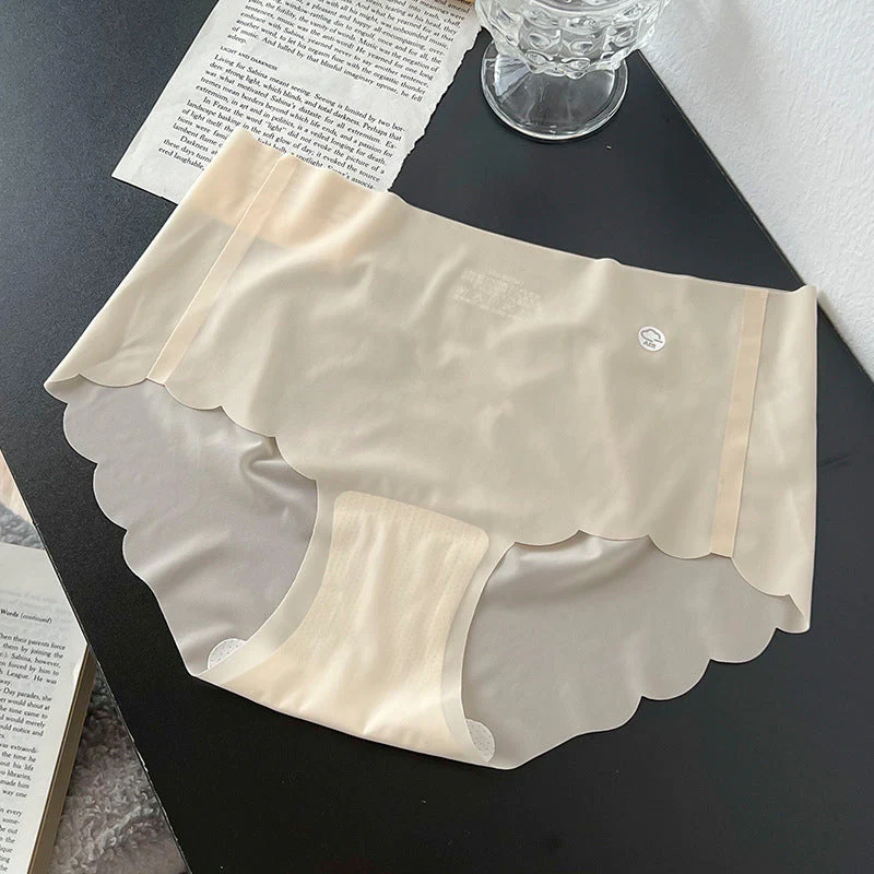 Womens Ice Silk No Trace Panties