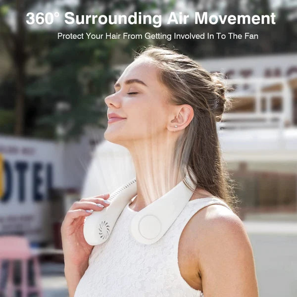 🎁Last Day Promotion SAVE 49% - 2023 New Portable Neck Fan(Buy 3 Free Shipping)