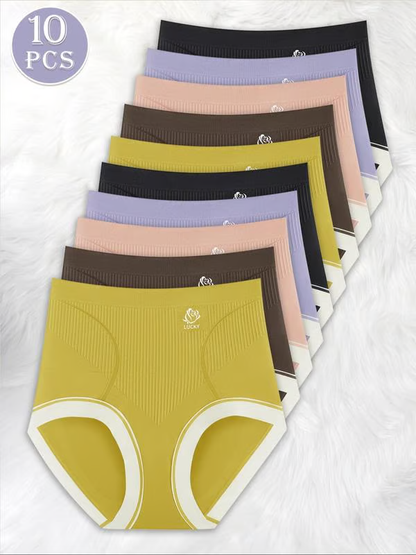 Womens High Waist Seamless Panties