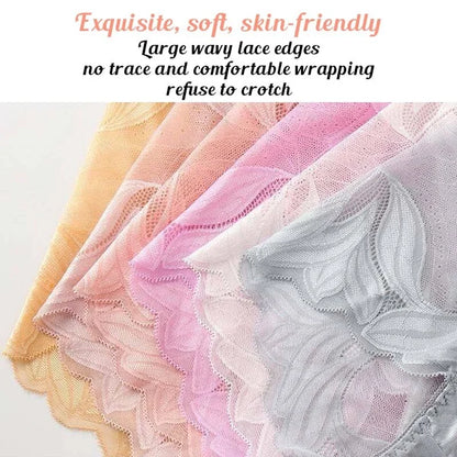 ✨Last Day Promotion 47% OFF - Ladies Silk Lace Handmade Underwear Pack✨