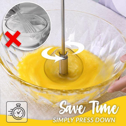 Stainless Steel Semi Automatic Whisk