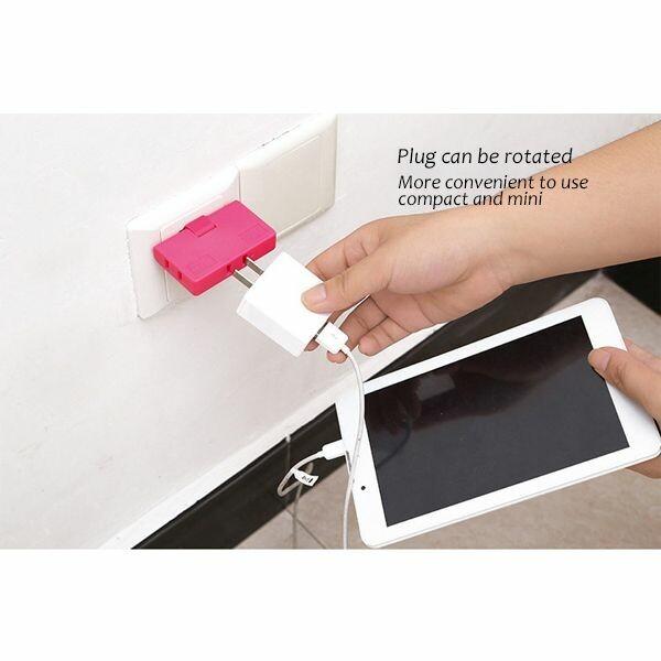 3 in 1 Rotatable Socket Converter