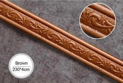 3D Pattern Edge Decoration Mouldings Trim Border Frame