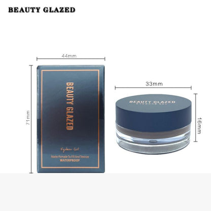 5 COLOR WATERPROOF BROW POWDER VEGAN