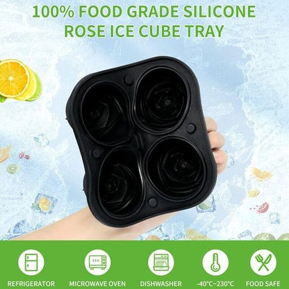 Large Rose Ice Cube Mould