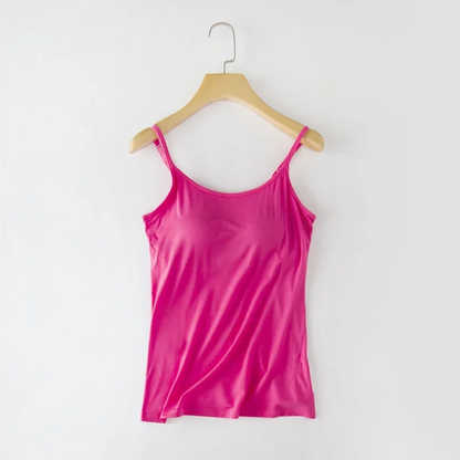 Tank With Built In Bra