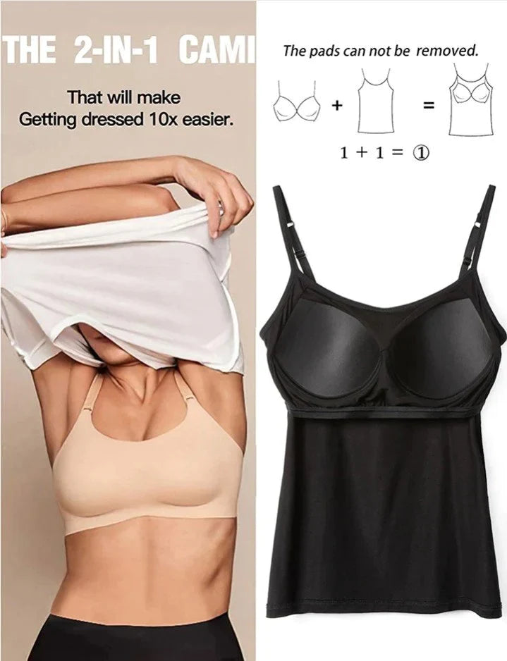 Tank With Built In Bra