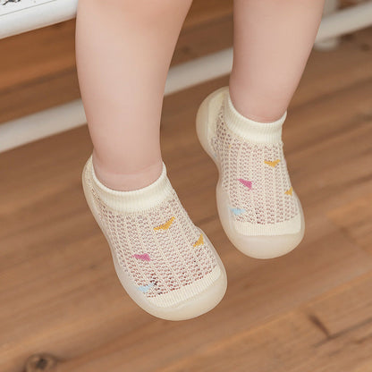 Candy Color Mesh First Walker Summer Shoes